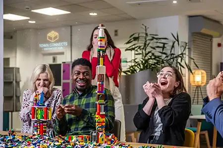 Team Building LEGO en un esdeveniment real
