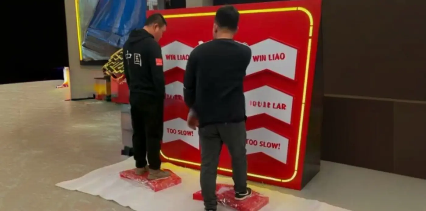Interactive Step Generator at a real event