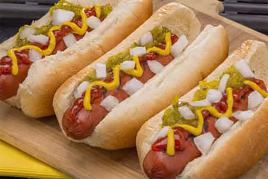 Carro de Hot Dogs en un esdeveniment real