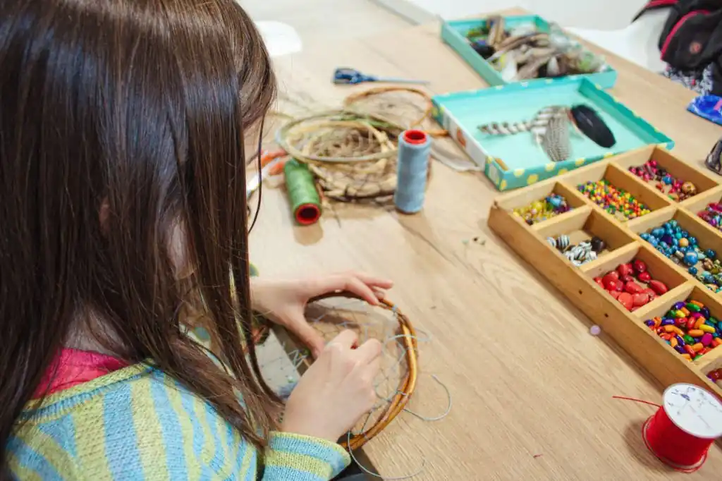 Dreamcatcher Workshop at a real event