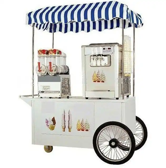 Carret de Gelats Soft en un esdeveniment real