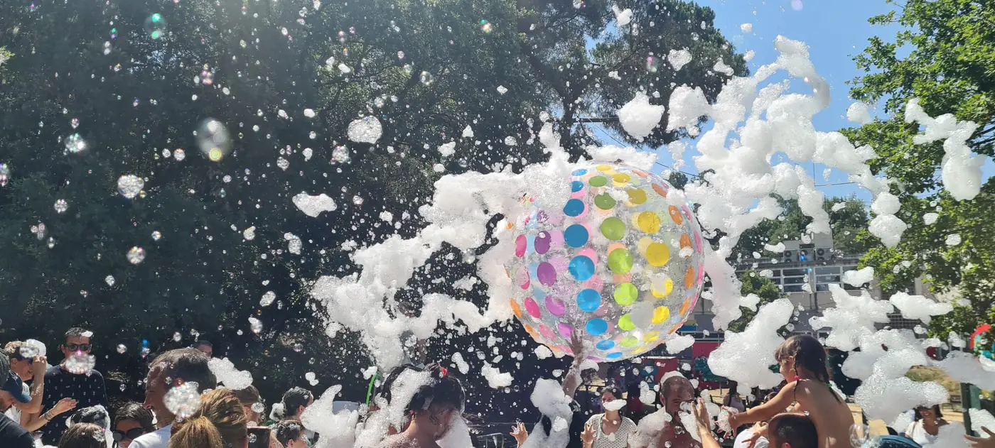 Festa de l'Escuma en un esdeveniment real