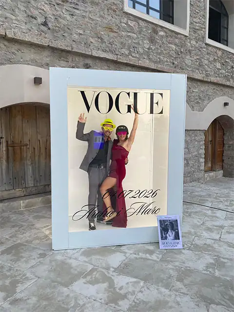 Vogue Photocall at a real event