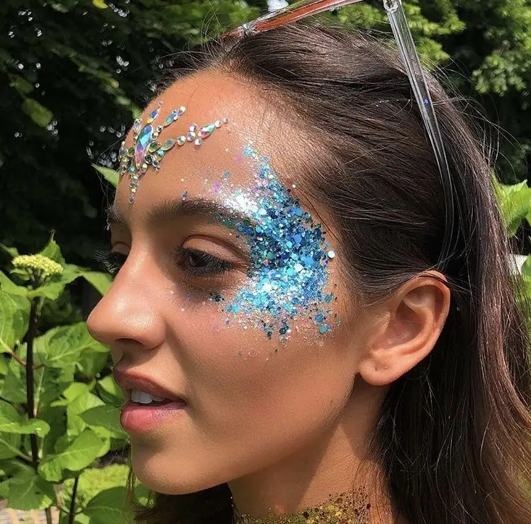 Glitter Bar: Pintacares amb Purpurina en un esdeveniment real