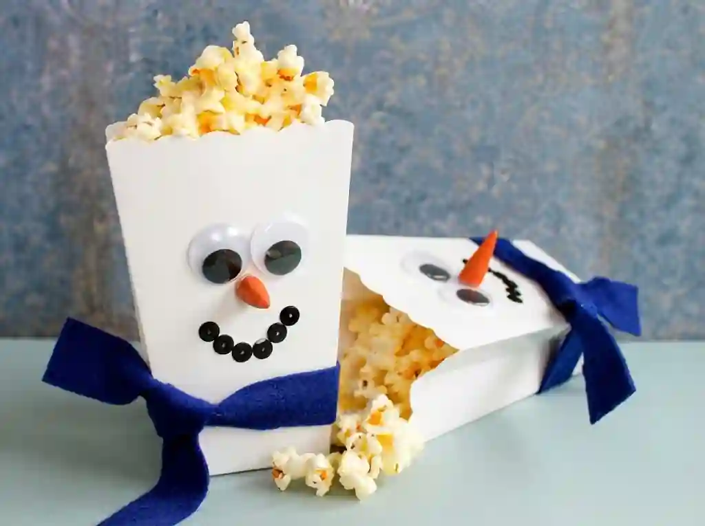 Popcorn Box Workshop at a real event