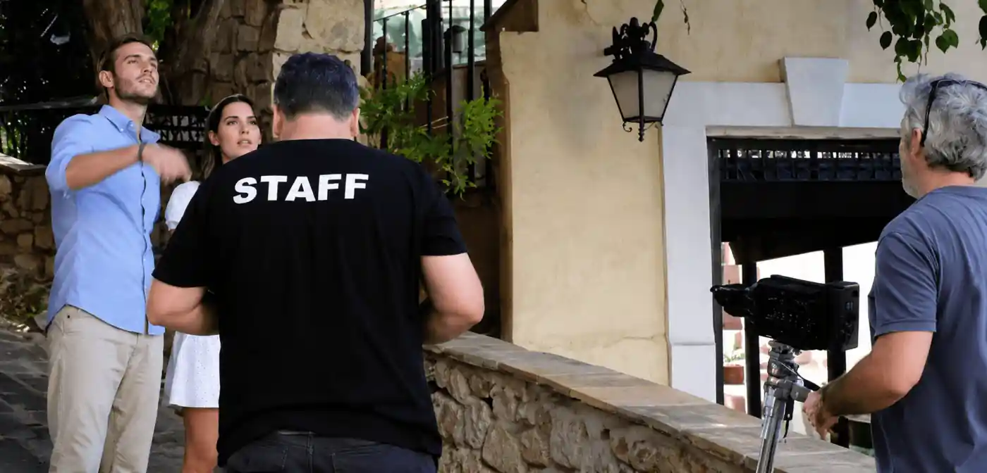 Staff para rodaje de anuncios en United Events