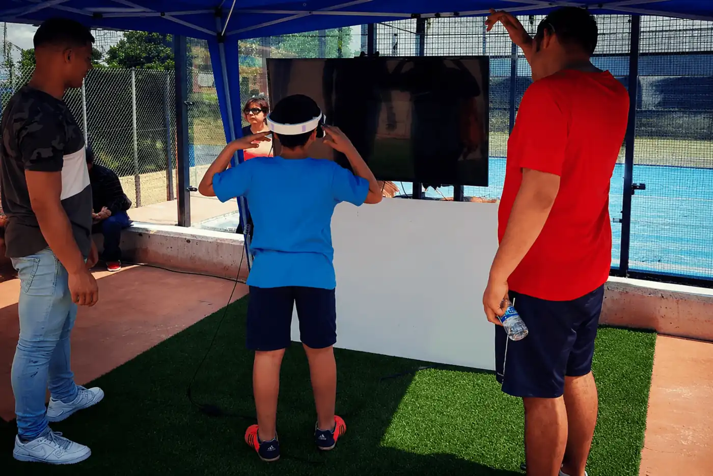 Simulador de penaltis con realidad virtual en Can Ros