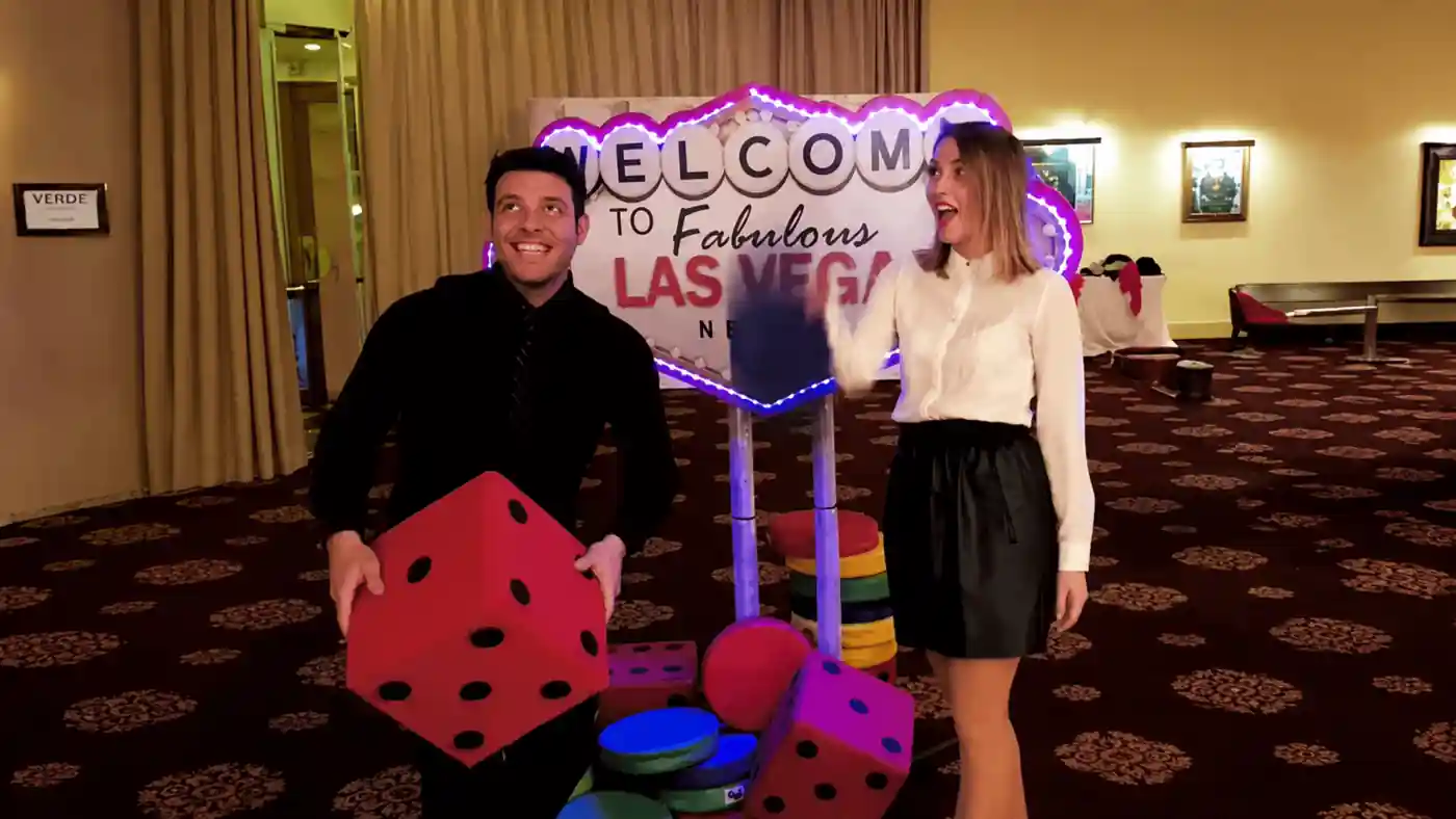 Evento temático Welcome to the Fabulous Las Vegas