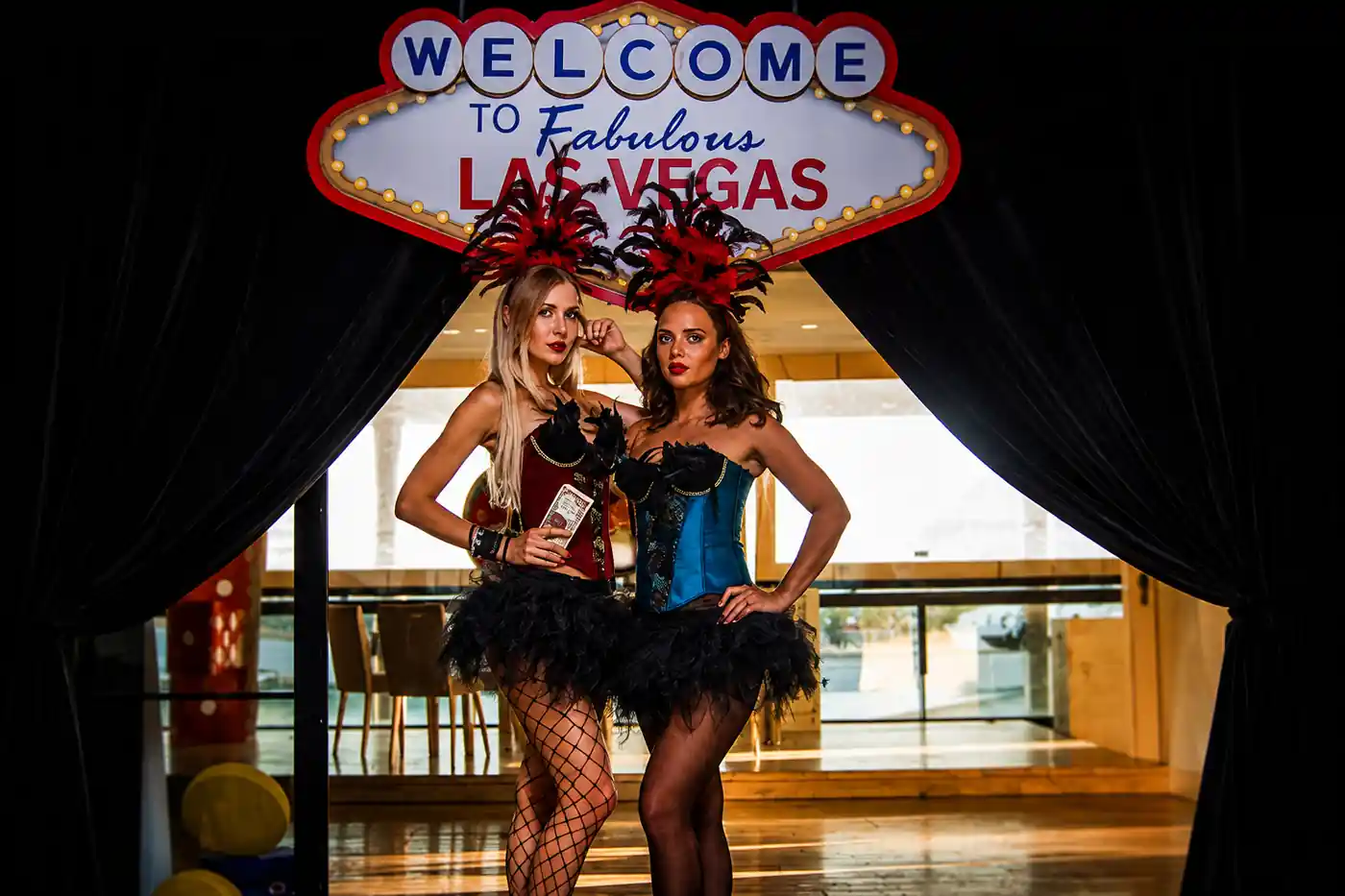 Evento temático Las Vegas: casino y animación para empresas