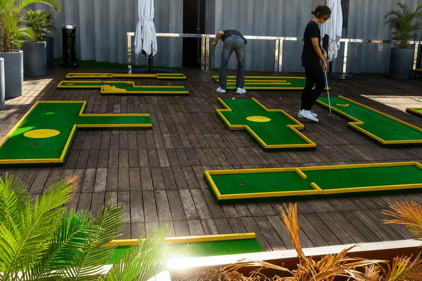 Minigolf para eventos: precisión y diversión asegurada