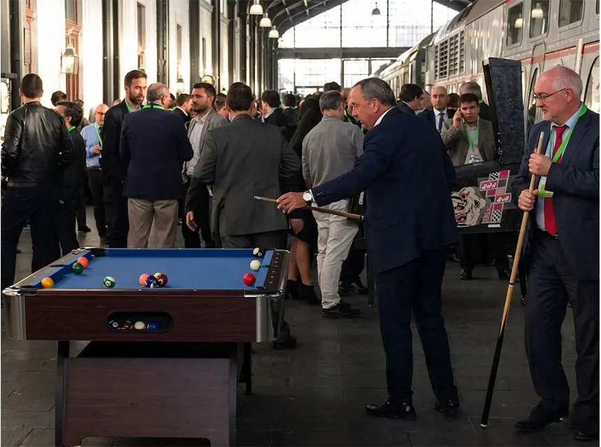 Pool Tables at a real event