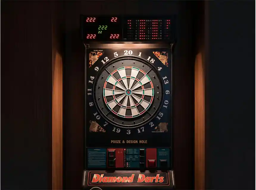 Dartboard at a real event