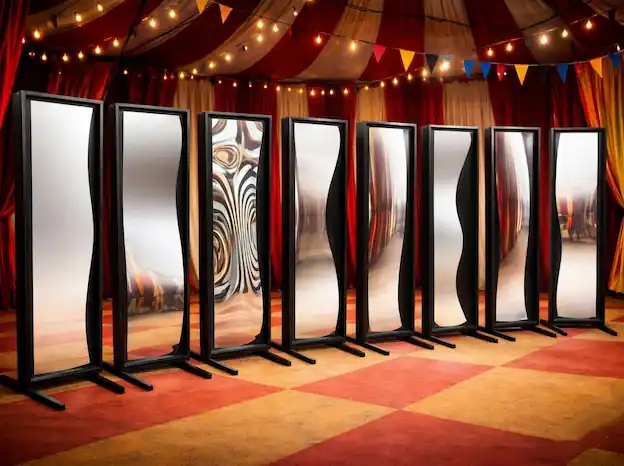 Funhouse Mirrors at a real event