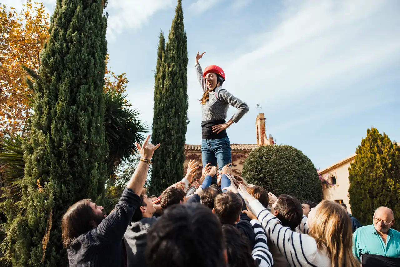 Team Building de Castellers en un esdeveniment real