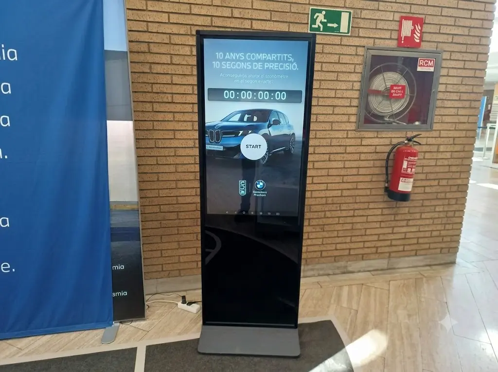 Press The Button Precision Game at a real event