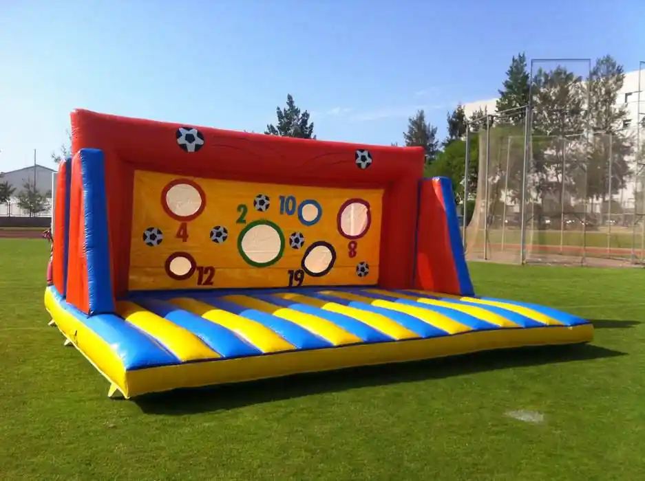 Punteria de Futbol Inflable en un esdeveniment real