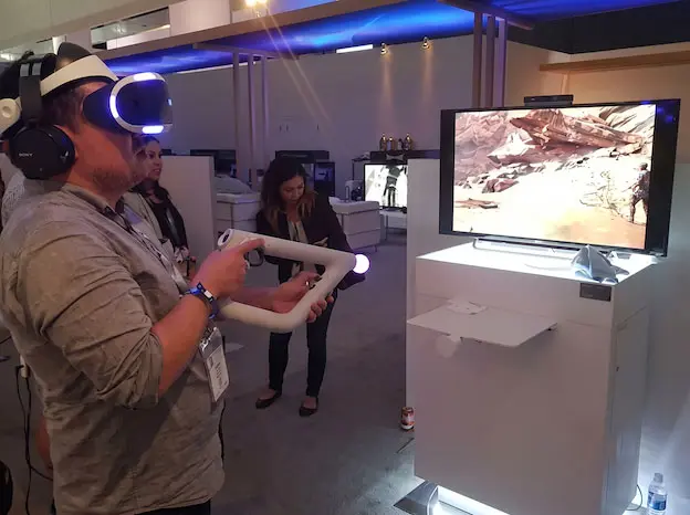 Virtual Shooting Simulator at a real event