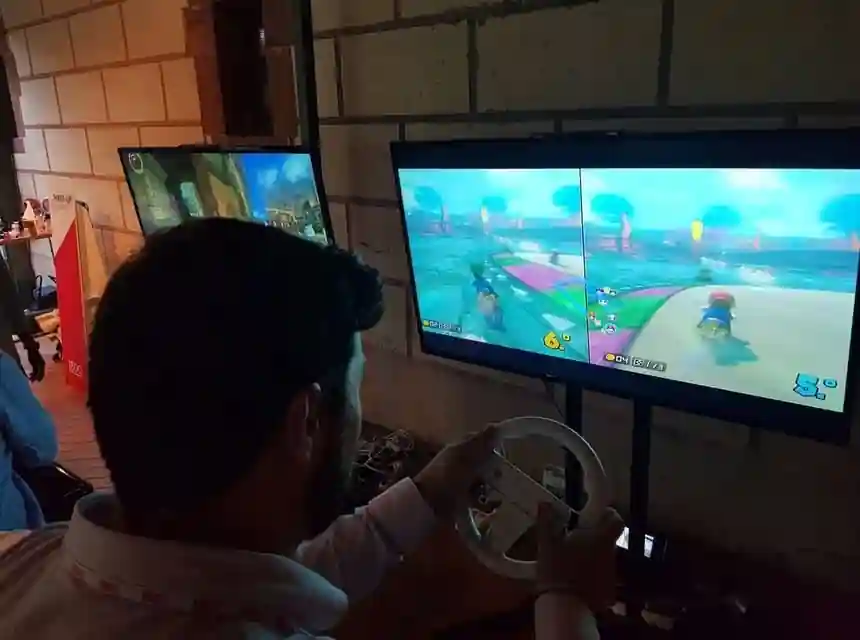 Videojocs per a Esdeveniments en un esdeveniment real