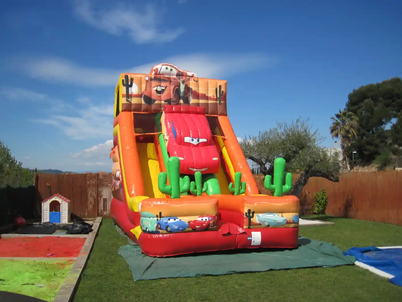 Inflable Cars en un esdeveniment real
