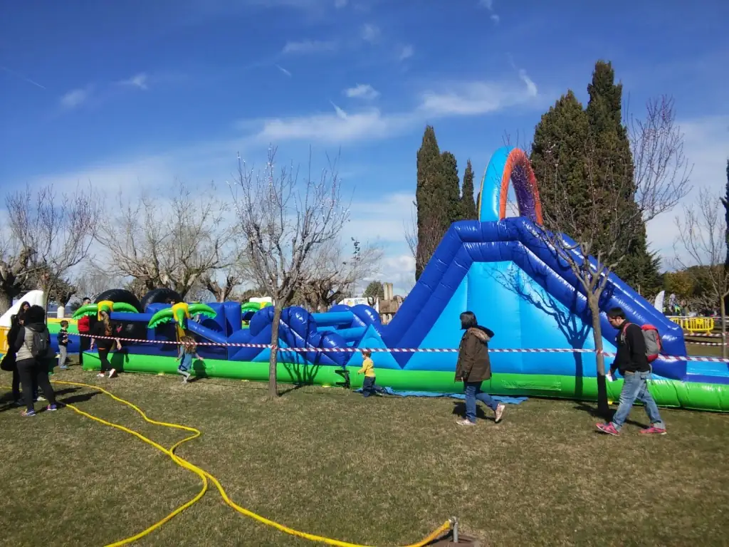 Inflable Challenge en un esdeveniment real