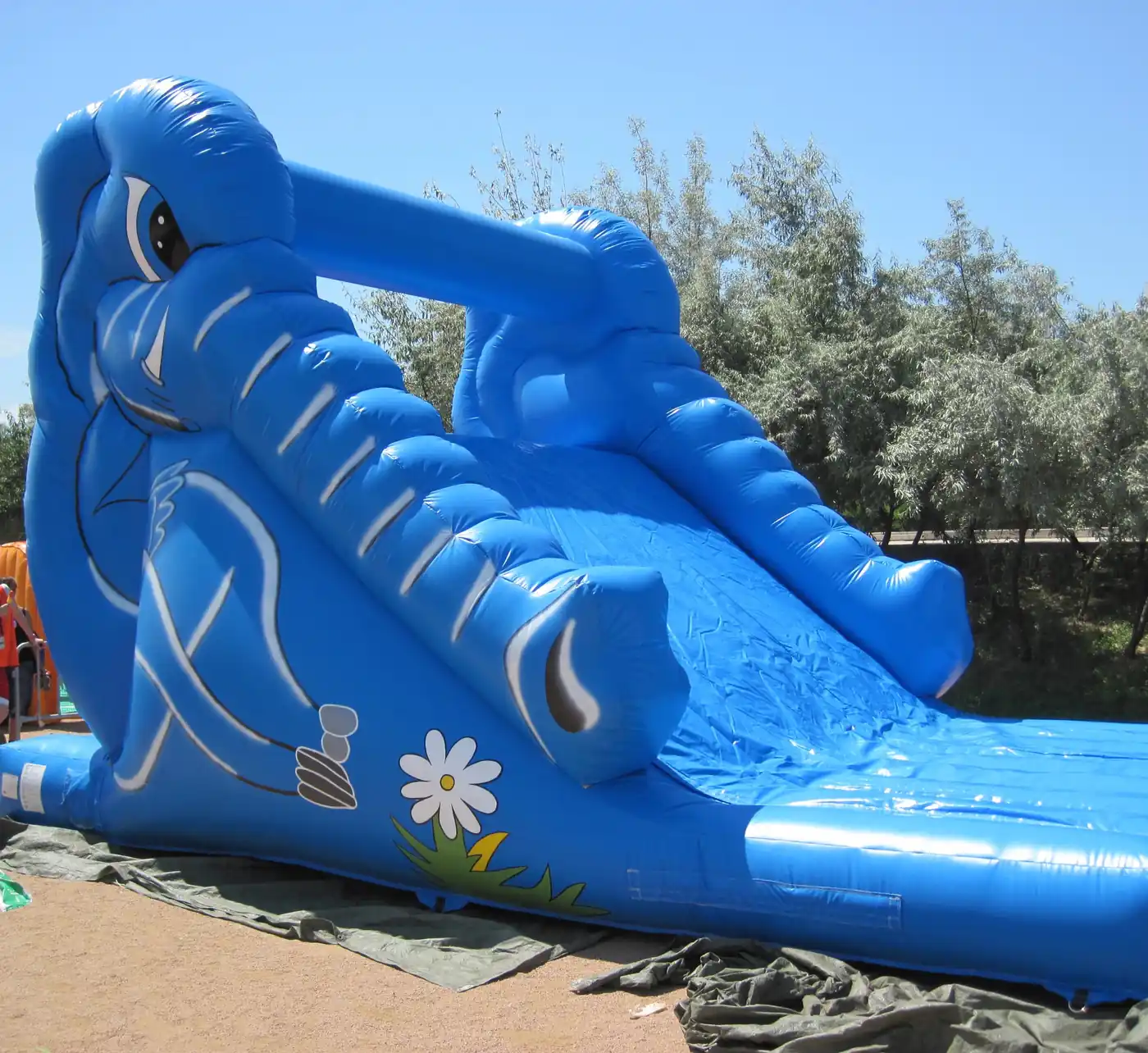 Inflable Elefant en un esdeveniment real