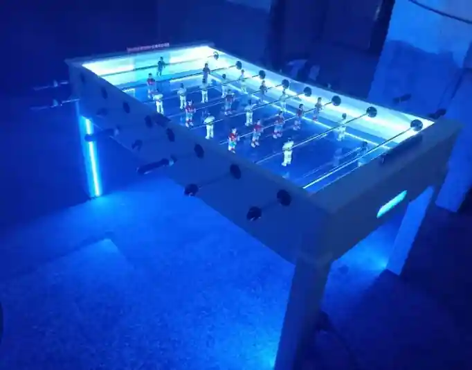 Futbolí LED en un esdeveniment real
