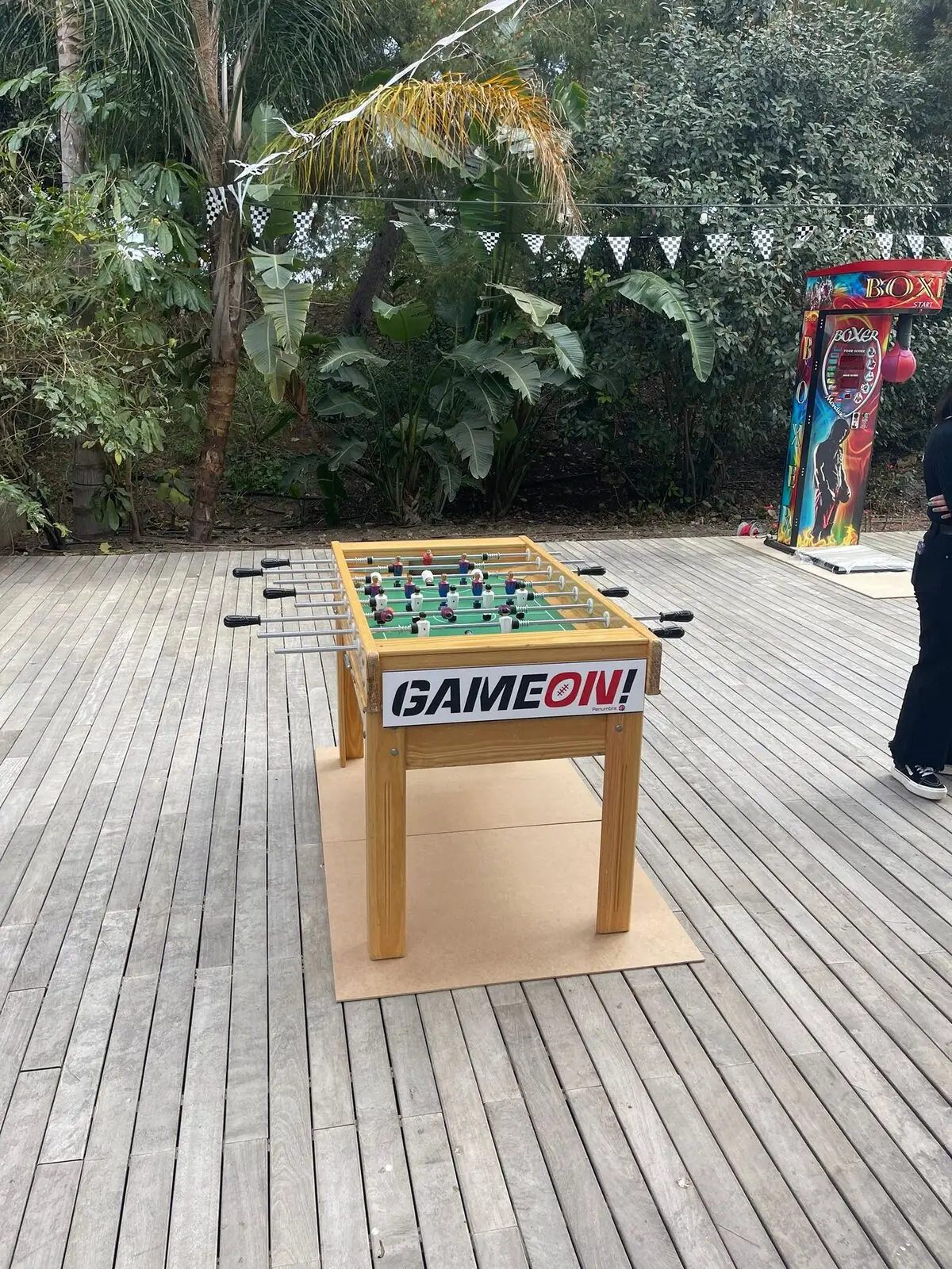 Futbolí Clàssic en un esdeveniment real