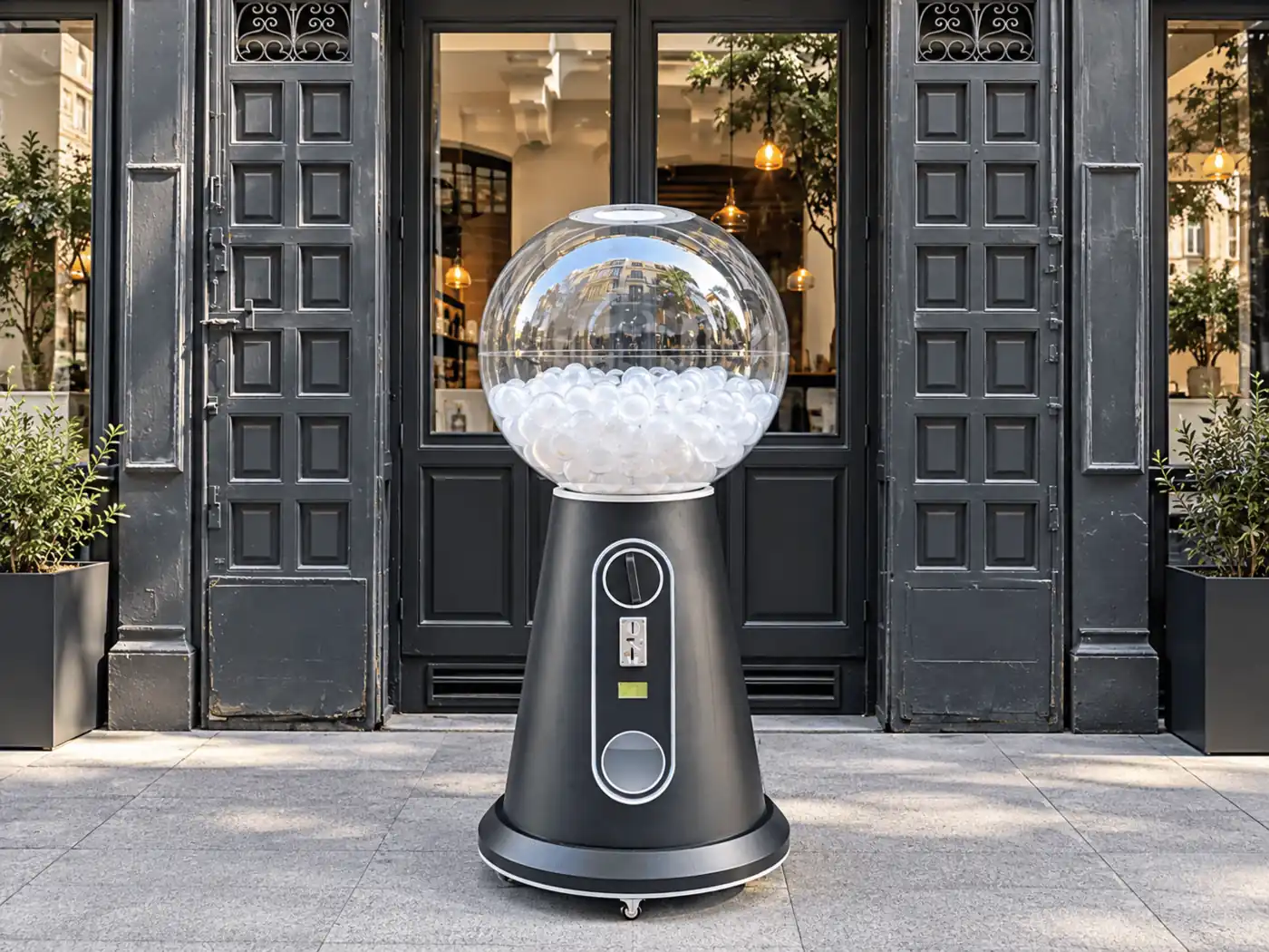 Prize Ball Machine at a real event