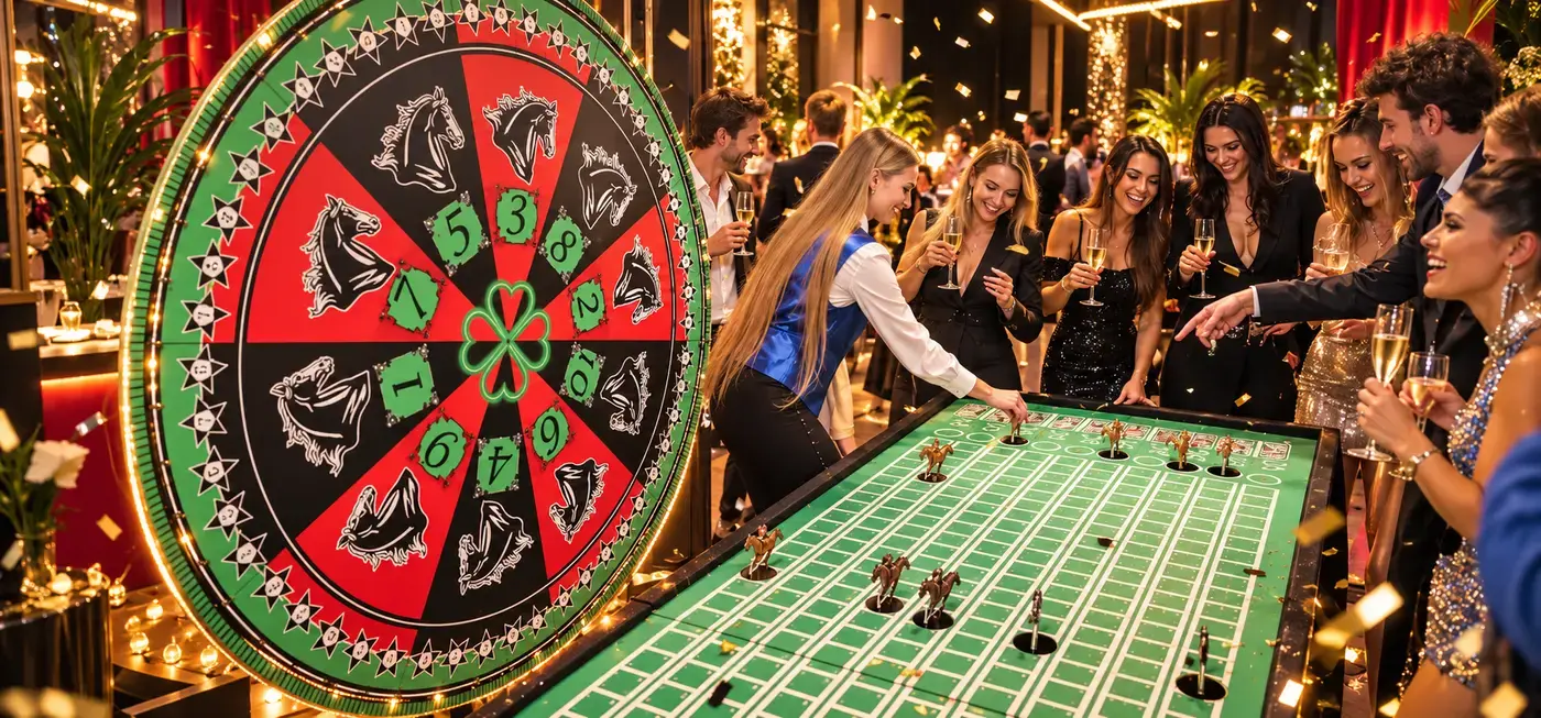 Festa Temàtica Las Vegas en un esdeveniment real
