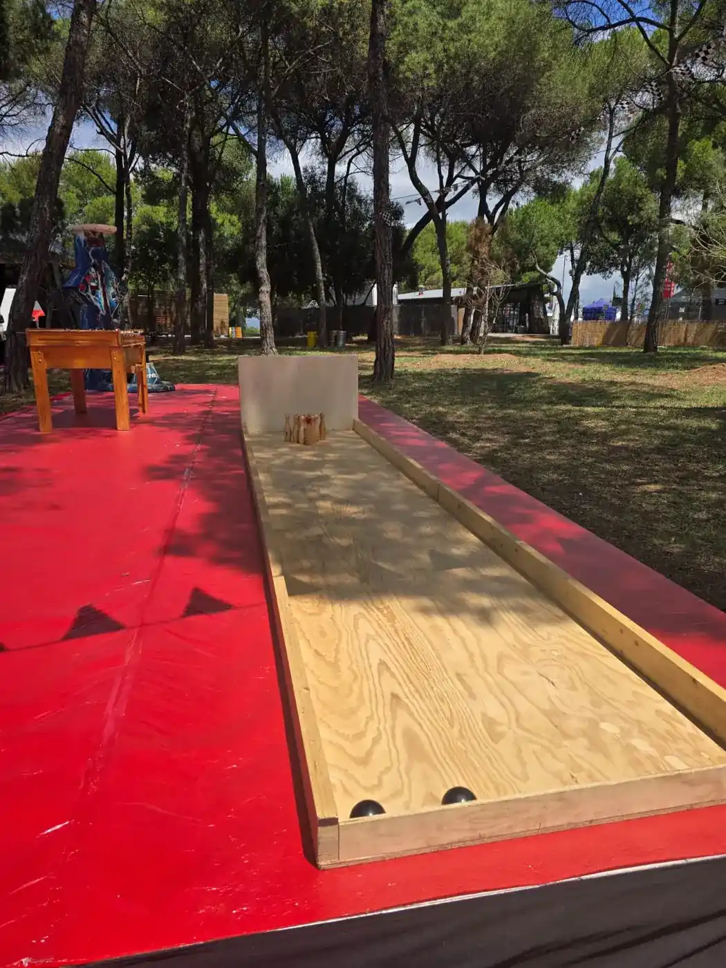 Podi i medalles en una jornada esportiva d'empresa