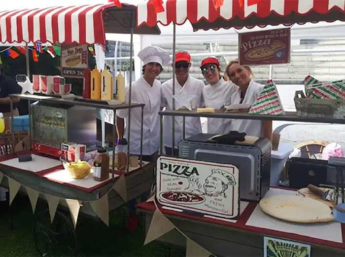 Alquiler Carrito de Pizzas