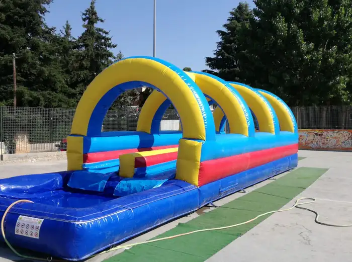 Hinchable Acuático Deslizador Doble de alquiler para eventos 2