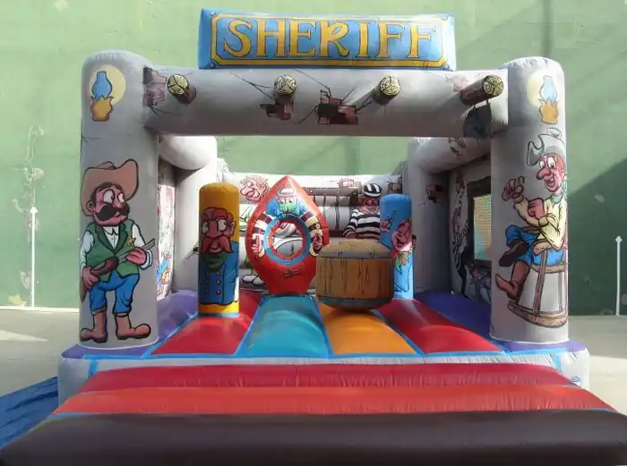 Hinchable Sherif de alquiler para eventos